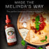 Melinda’s Pizza Hot Sauce - Crushed Red Pepper Sauce Made with Fresh Ingredients, Cayenne Peppers, Garlic, Tomatoes - Gourmet Spicy Pizza Sauce - ...