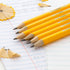 BAZIC Pencil #2 HB Pencils, Latex Free Eraser, Premium Wood Yellow Unsharpened Pencils for Exam School Office Sketching (12/Pack), 2-Packs...