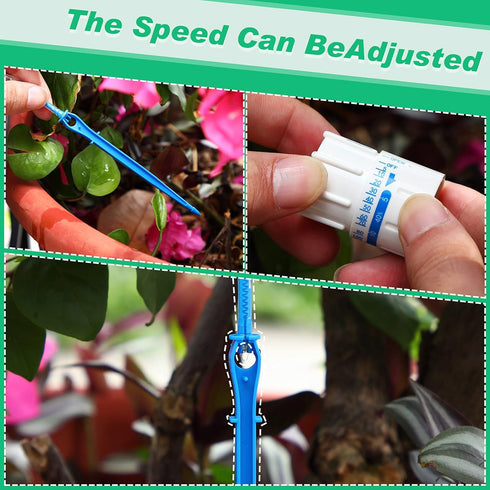 Plant Drip Irrigation Bag Automatic Irrigation Device with Water Bag Plant Drip Bag Automatic Watering System Plant Waterer Self Irrigation Kit fo...