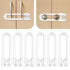 6 Pack Adjustable Cabinet Locks for Babies, U-Shaped Baby Proofing Child Locks for Kids Toddlers Safety, Sliding door latches for Cabinets, Drawer...