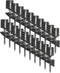 Nuvo Iron SMSRA Surface Mount Stair Connector for 3/4" Pack installs one 10 Pack of Round balusters Railing Adapter, Black...