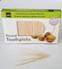 600-Count Round 2.5" Long Wooden Toothpicks - Great for Appetizers, Baking and more! (1-pack (600 pcs))...