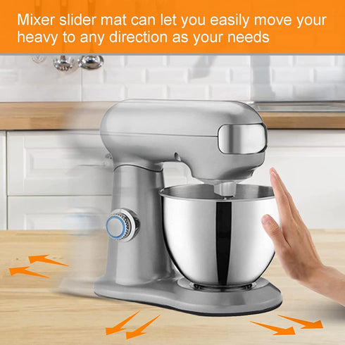 Mixer Slider Mat for Kitchenaid 4.5-5Qt Stand Mixer, Kitchen Appliance Sliding Mat Slide Pad Mixer Mover Slider for KitchenAid 4.5-5 Qt Tilt-Head ...