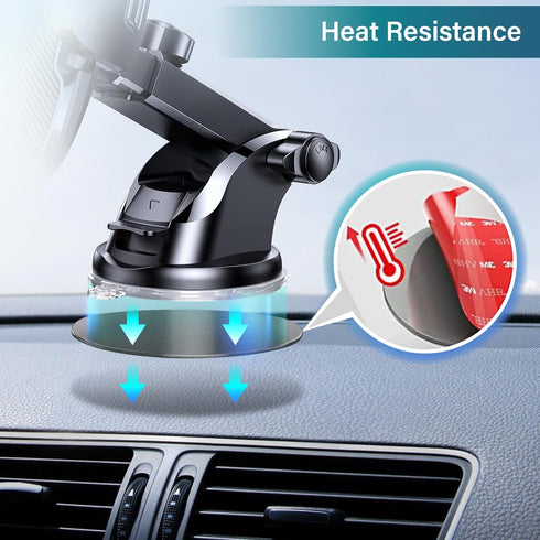 volport Sticky Adhesive Replacement for Dashboard Suction Cup Mount, 80mm (3.15") 4pcs 3M VHB Circle Double-Sided Extra Strong Adhesive Sticker Ta...