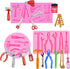 Hand Hardware Tools molds for chocolate, Fondant Molds, Mini Pliers Construction Tools Cake Decorating Silicone Molds (3 Pcs) for Cookies, Marzipa...