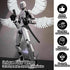 (Assembly Completed) T13 Action Figure Set, Titan 13 Robot Action Figure 3D Printed Robot Multi-Jointed Movable, Dummy 13 Action Figure Articulate...