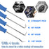 740pc Universal O Rings Assortment in 24 Sizes with 4pc Tools | Rubber O Rings Kit for Faucet Plumbing Automotive Repair | Nitrile Rubber Oring Ki...