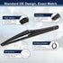 X AUTOHAUX Rear Windshield Wiper Blade for Toyota IQ PRIUS V for Hyundai IX25 Accent 280mm 11 Inch...