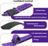 Reflective Dog Collar Padded with Soft Neoprene Breathable Quick Release Basic Dog Collars for Large Dogs Purple Girl...