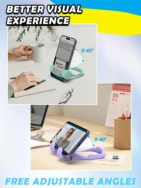 Cell Phone Stand Thumbs Up Lazy Phone Stand - 2 Pack Phone Holder 2024 College Graduation Gifts for Her Him Cellphone Phone Stand for Desk Birthda...