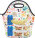 Neoprene Lunch Bag for Kids, Insulated Lunch Box Tote for Women Men Adult Teens Boys Teenage Girls Toddlers (Alphabet Animals)...