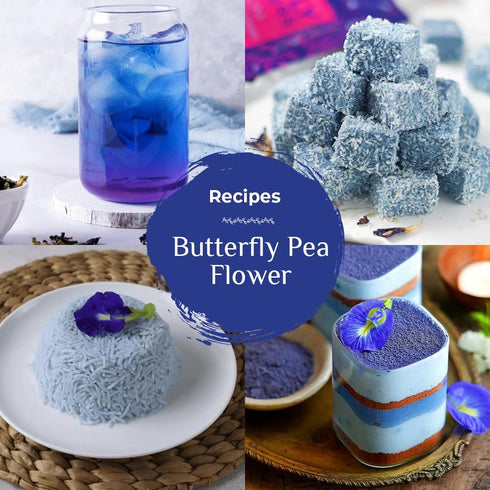 BLUE TEA - Butterfly Pea Flower Tea - 30 Count - Plant Based Tea Bag | ANTIOXIDENT RICH | Flower Based - Herbal Tea - Caffeine Free - Detox Tea - ...