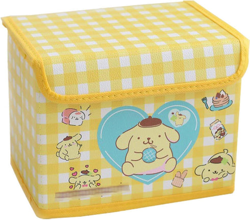 Kawaii Collapsible Storage Bin, Cute Storage Box Foldable Baskets Office Desk Organizer Cute Room Decor...