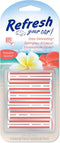 Refresh Your Car Car Air Freshener, Odor Eliminator, Set of 6 Auto Vent Sticks, Hawaiian Sunrise Scent, Refresh Your Car...