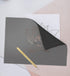 MyArtscape Graphite Transfer Paper, 20 Black Sheets - Wax Free - Erasable - Smudge-free - Ideal for Drawing, Tracing and Watercolor Transfer - Pre...