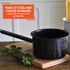 Mirro 1 Quart Enamel Sauce Pan with Speckled Finish...