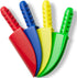 Sandbox Toys and Beach Toy Shovels for Kids - (Pack of 4) 8 Inch Sand Beach Shovel Outdoor Playset, Heavy Duty with Carry Bag for Digging, Plantin...