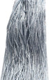 1x2 M Door String Curtain Rare Flat Silver Ribbon Thread Fringe Window Panel Room Divider Cute Strip Tassel for Wedding Coffee House Restaurant Pa...