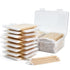 1500PCS Pointed Cotton Swabs with Storage Case - Microblading Cotton Swab 4 inch - Precision Tip Cotton Swabs with Wooden Sticks - Micro Swabs for...