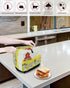 Toaster Dust Cover with Pockets, Farmhouse Cute Cow Soft Washable 2 Slice Toaster Cover, Dust-proof Cover for Small Appliance Cover and Fingerprin...