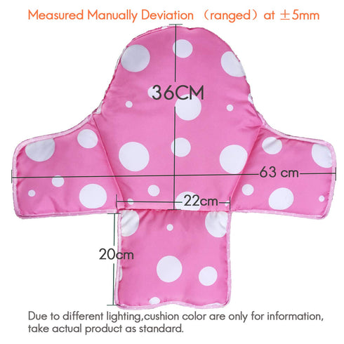 ZARPMA Highchair Cushion for IKEA Antilop Highchair, Baby Toddler Seat Covers, Thick Washable Foldable, Child Chair Insert Mat Padding (Pink)...