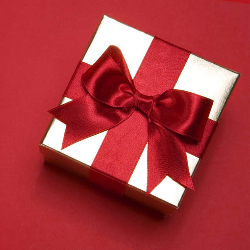 Humphrey's Craft 1-1/2 Inch Red Satin Ribbon Double Faced 25 Yards, Thick Silk Ribbon for Crafts Gift Wrapping DIY Bows Bouquet Decoration Sewing ...
