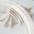 Copper Brass Craft Wire 32.8 feet (10m) 26 Guage (0.4mm) Plated Silver Craft Wire for Bead Making Art Craft DIY Embellishment Decoration Florist S...