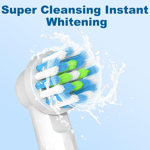 Replacement Toothbrush Heads Compatible with Braun Oral B Pro 1000/7000/9600/5000/3000, Brush Heads Refills for Genius X and Smart 1500 Electric T...