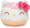 TeeTurtle Hello Kitty REVERSIBLE 4" Plushie - Hello Kitty Ice Cream - Sanrio Officially Licensed Soft Stuffed Animal...