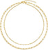 Amazon Essentials 14K Double Paperclip Chain Layered Necklace...