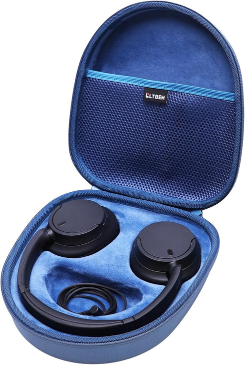 LTGEM Hard Case for Sony WH-CH720N / WH-CH520 / WHCH710N / WH-CH510 Noise Canceling Wireless Headphones - Travel Protective Carrying Case Bag(Blue...