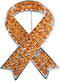 Faship Gorgeous Rhinestone Crystal Awareness Ribbon Brooch Pin...