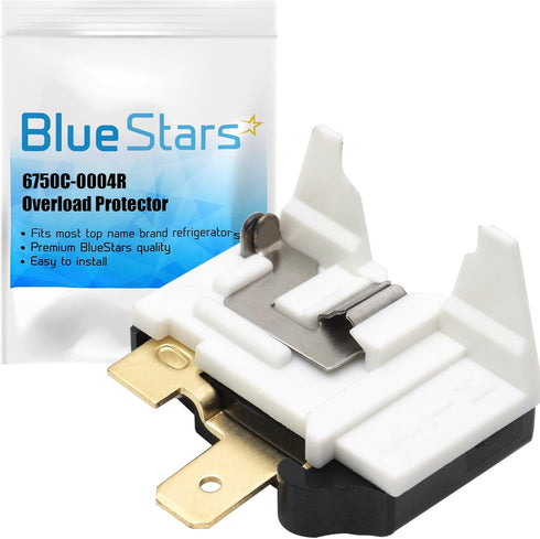 Ultra Durable 6750C-0004R Refrigerator Overload Protector Replacement Part by BlueStars - Compatible with LG & Kenmore Refrigerators - Replaces 67...