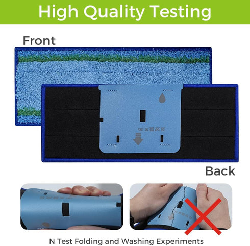 Mop Pad Accessories for iRobot Braava Jet m6 Series Ultimate Robot Mop,Upgrade M6 Wet mop mat Washable and Reusable Robot Wet Mopping Pad Replacem...