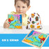 Wooden Dinosaur Puzzles for Toddlers 2-4, Stacking Dinosaur Blocks Toys for Kids 3-5, Toddler Montessori Toys for 2 3 4 Year Old Boy Girl Birthday...