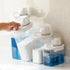 Laundry Detergent Dispenser-1 Pack, 78 oz Detergent Dispenser with 4 Removable Labels, Laundry Soap Dispenser for Laundry Room Organization and St...
