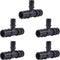 SharkBite 3/4 Inch x 3/4 Inch x 1/2 Inch Poly Expansion Reducing Tee for PEX-A Pipe, Pack of 5, Plastic Plumbing Fittings, Reducing Tee for PEX-A ...