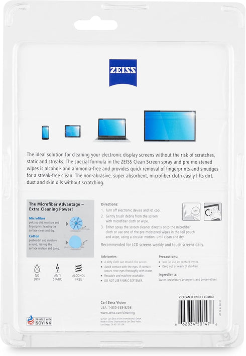 ZEISS Screen Cleaning Combo Kit for Computers, Phones, Televisions and More...