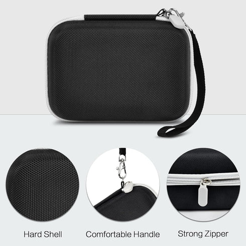 Hard Case Compatible with Hauyince/for ToAuite/for Lecnippy/for Bifevsr/for Lecran/for Saneen 4K 5K Digital Camera 48MP, Portable Camera Storage C...
