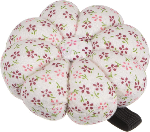 HARFINGTON Wrist Pin Cushion Pumpkin Needle Sewing Pincushion Pin Holder with Elastic Wrist Belt Fit All Wrist Sizes for Sewing Quilting Needlewor...