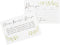 C.R. Gibson Q16-24814 Wedding Shower Recipe Cards and Invite Enclosure Cards, 40pcs, White...