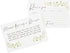 C.R. Gibson Q16-24814 Wedding Shower Recipe Cards and Invite Enclosure Cards, 40pcs, White...