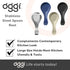 OGGI Stainless Steel Spoon Rest- Long Handle Holds Kitchen Utensils in Place, Great Spoon Rest for Counter, Stove Top, or Coffee Station; Kitchen ...