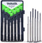 Precision Screwdriver Set (Set of 6 with Case) Flathead & Philips in 6 Different Sizes - Perfect Mini Screwdriver Bits for Jewelry Repair, Watch R...
