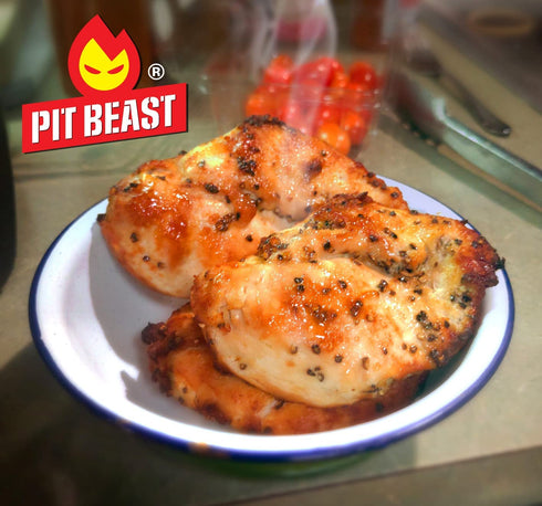 Pit Beast Coarse AF Salt and Pepper Spice Blend Dalmatian BBQ Rub | THE COARSEST SALT AND PEPPER | Steaks, Brisket, Chicken, Burgers | 14oz....