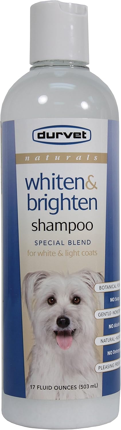 Durvet-Pet D-Naturals Whiten and Brighten Shampoo- Clear 17 Ounce...