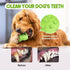 Dog Chew Toys for Aggressive Chewers, Tough Indestructible Dog Toys with Bleef Flavor Interactive Dog Toys Natural Rubber Squeaky Dog Food Toys Ch...