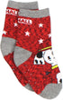 Paw Patrol Boys Girls 7 pack Socks with Grippers (Shoe: 4-7 (Sock: 2-4), Grey/Multi)...