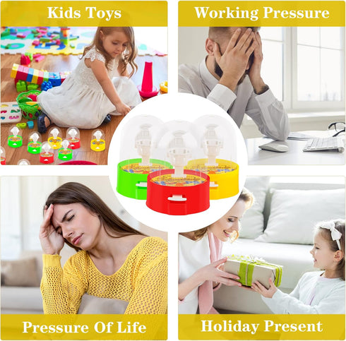 Mini Basketball Games 28pcs Finger Basketball Shooting Games Basketball Party Favors for Kids 8-12 Desktop Table Basketball Hoop Fidget Game Space...