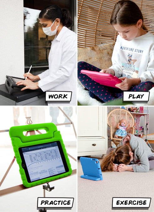 Official Cooper Dynamo iPad 9th Generation Case for Kids fits iPad 10.2, 8th, 7th Gen, Air 3, Pro 10.5 | Rugged, Lightweight, Kids Proof Case with...